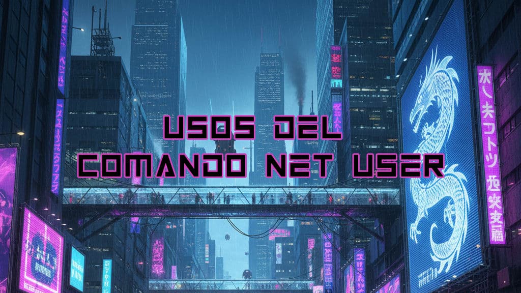Usos del comando Net User