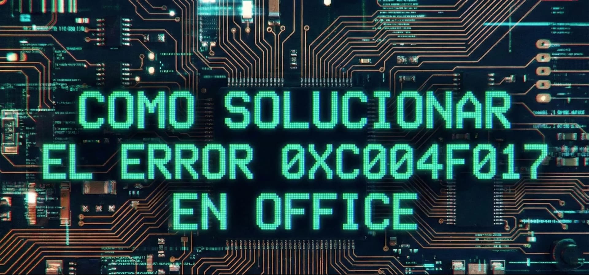 Como solucionar el error 0XC004F017 en Office